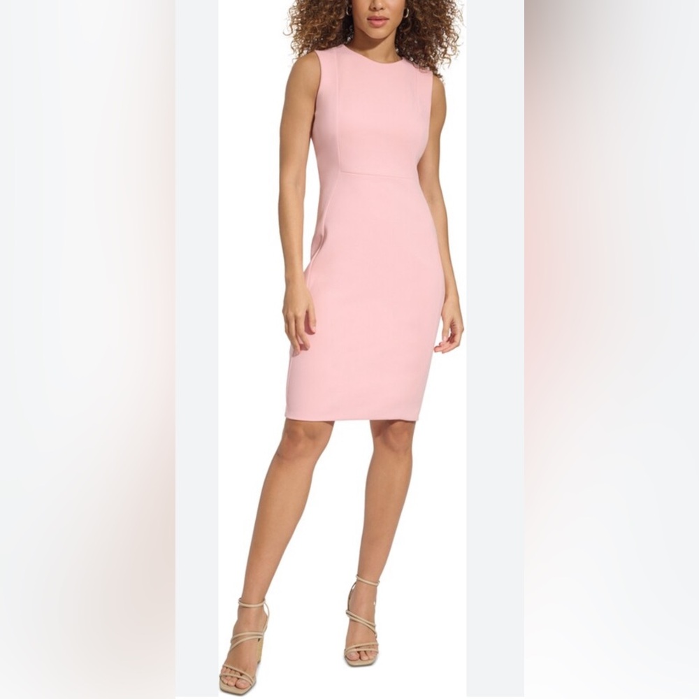 Beautiful Soft Pink Calvin Klein Dress size 10